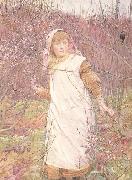 Lionel Percy Smythe,RA,RWS Springtime (mk46) oil painting picture wholesale